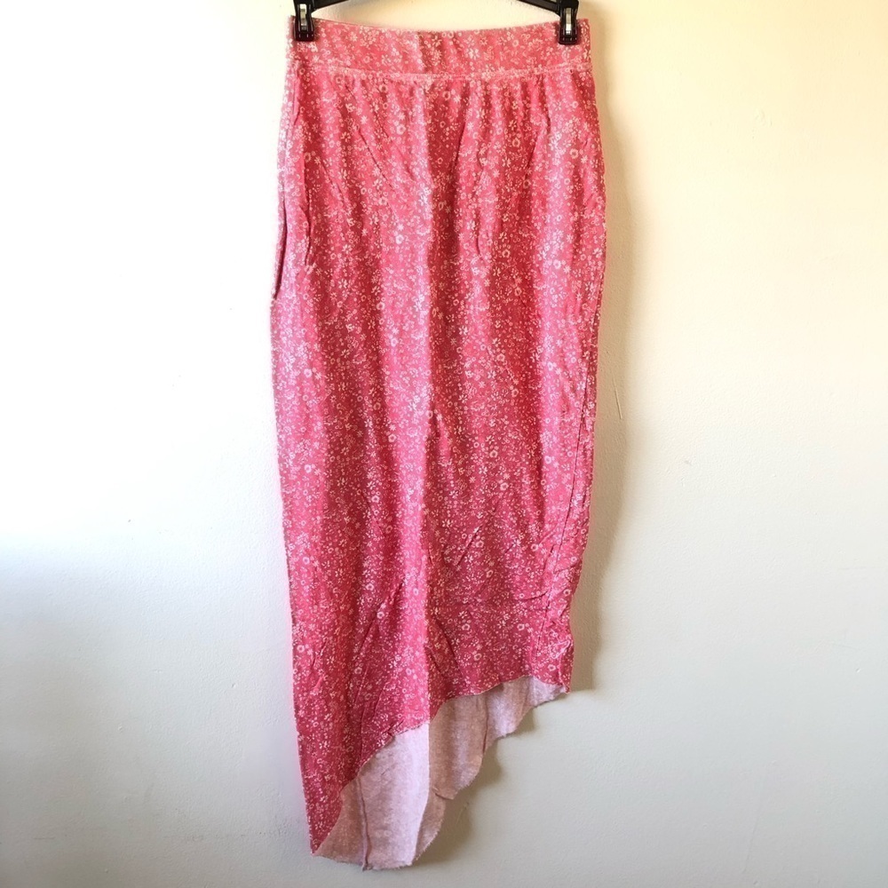 New Frank & Eileen Floral Midi Asymmetrical Skirt S